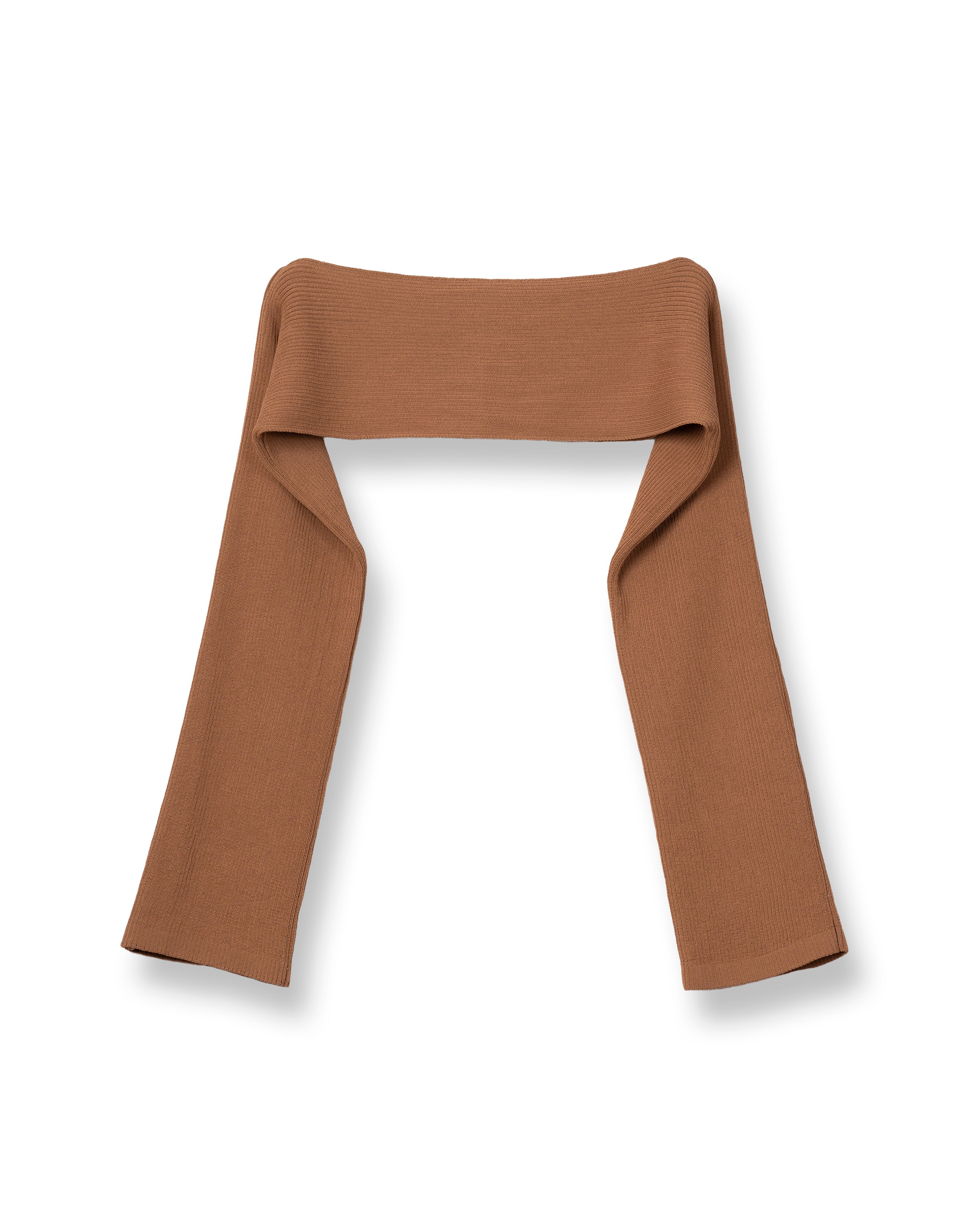 MATT RIBBED 2PIECE CARDIGAN [L.CAMEL]