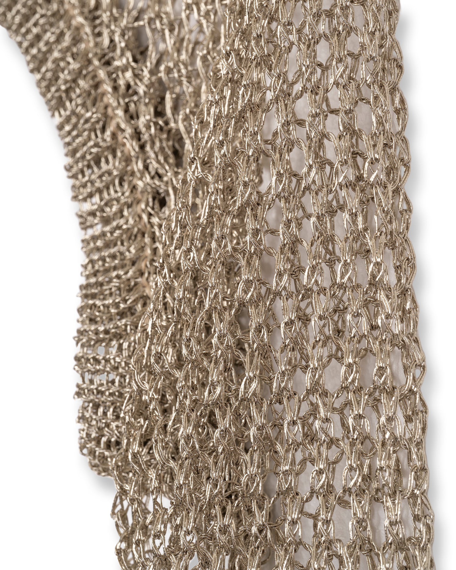 DAZZLED KNITTED BOLERO [SILVER]