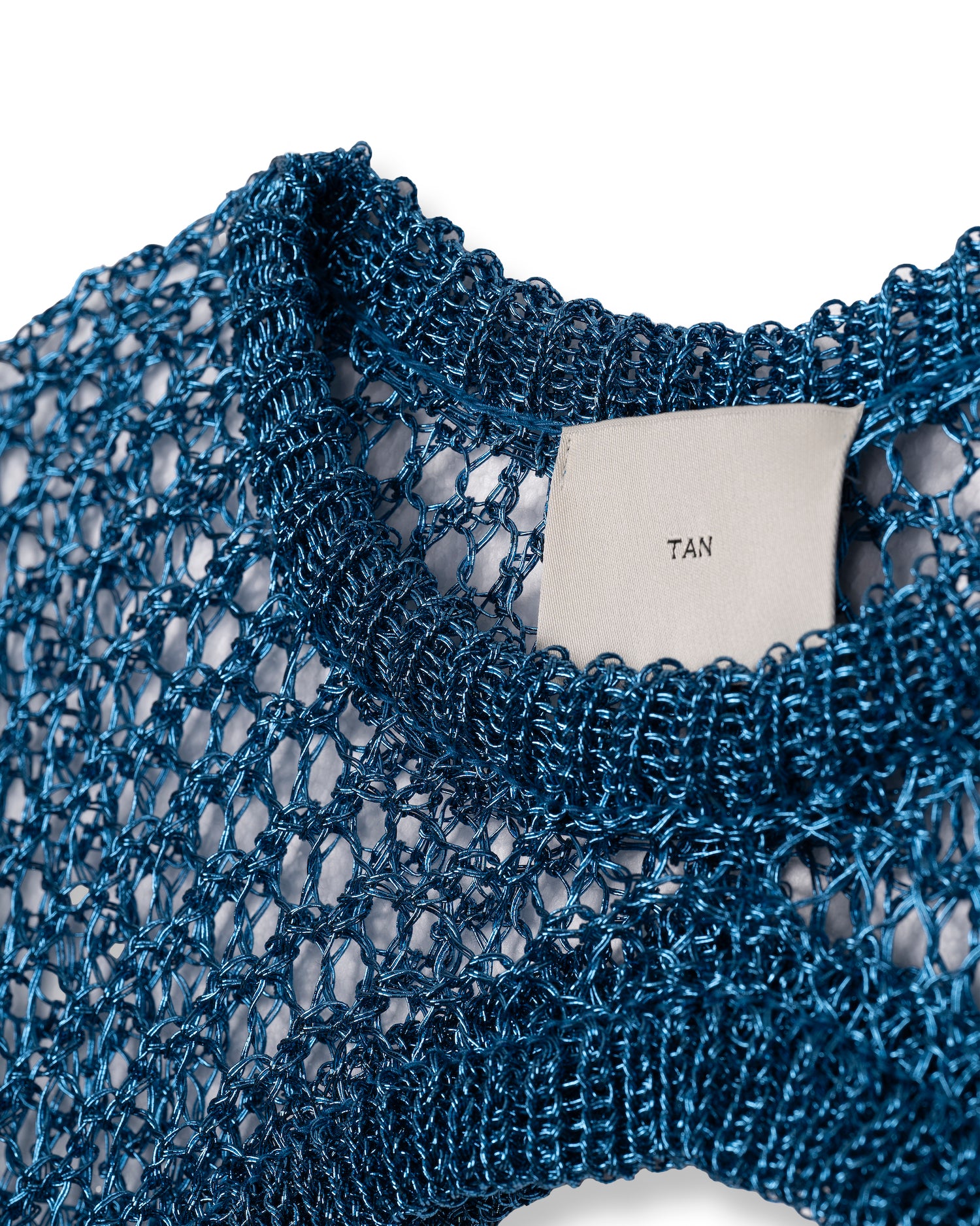 DAZZLED KNITTED BOLERO [BLUE]