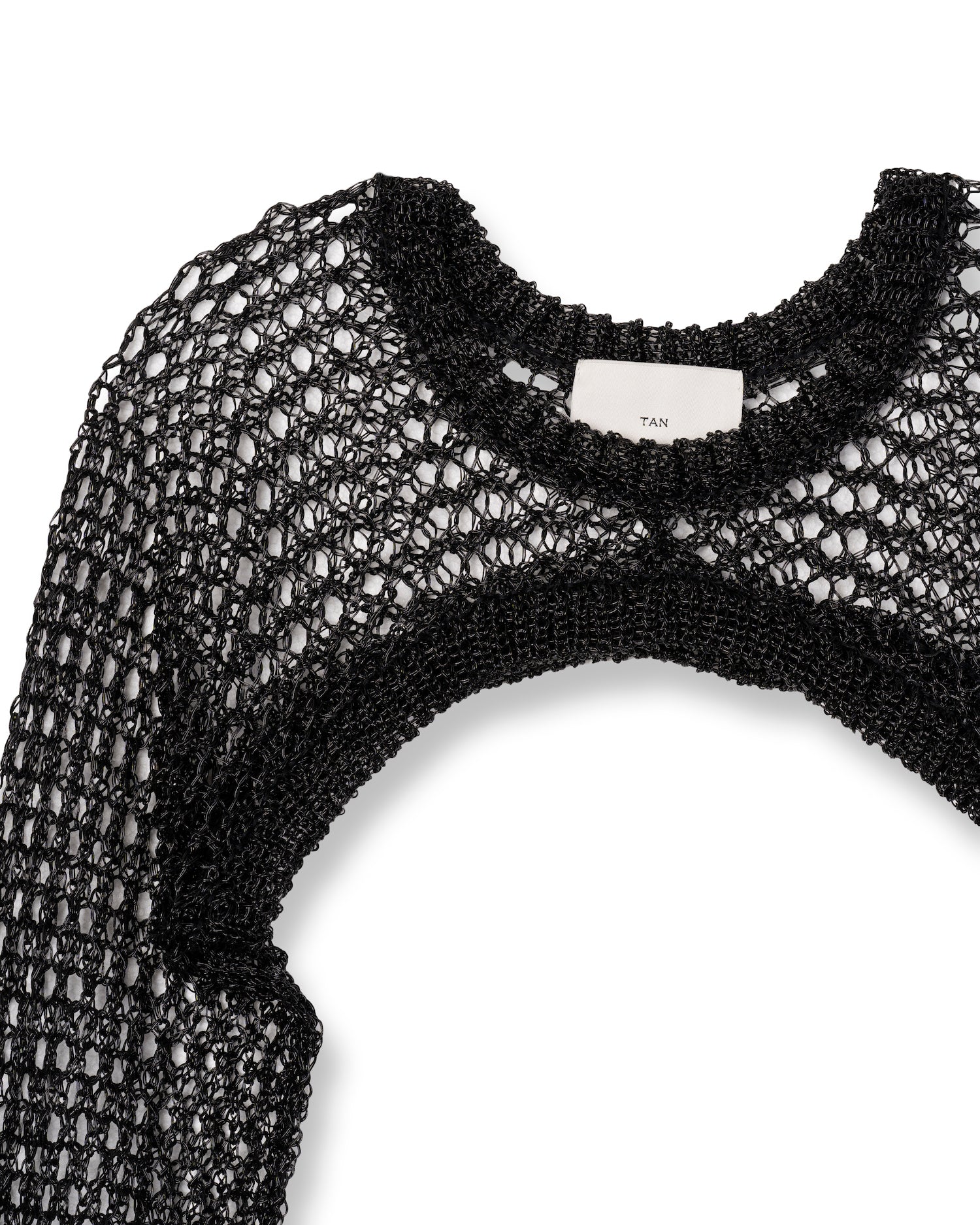 DAZZLED KNITTED BOLERO [BLACK]