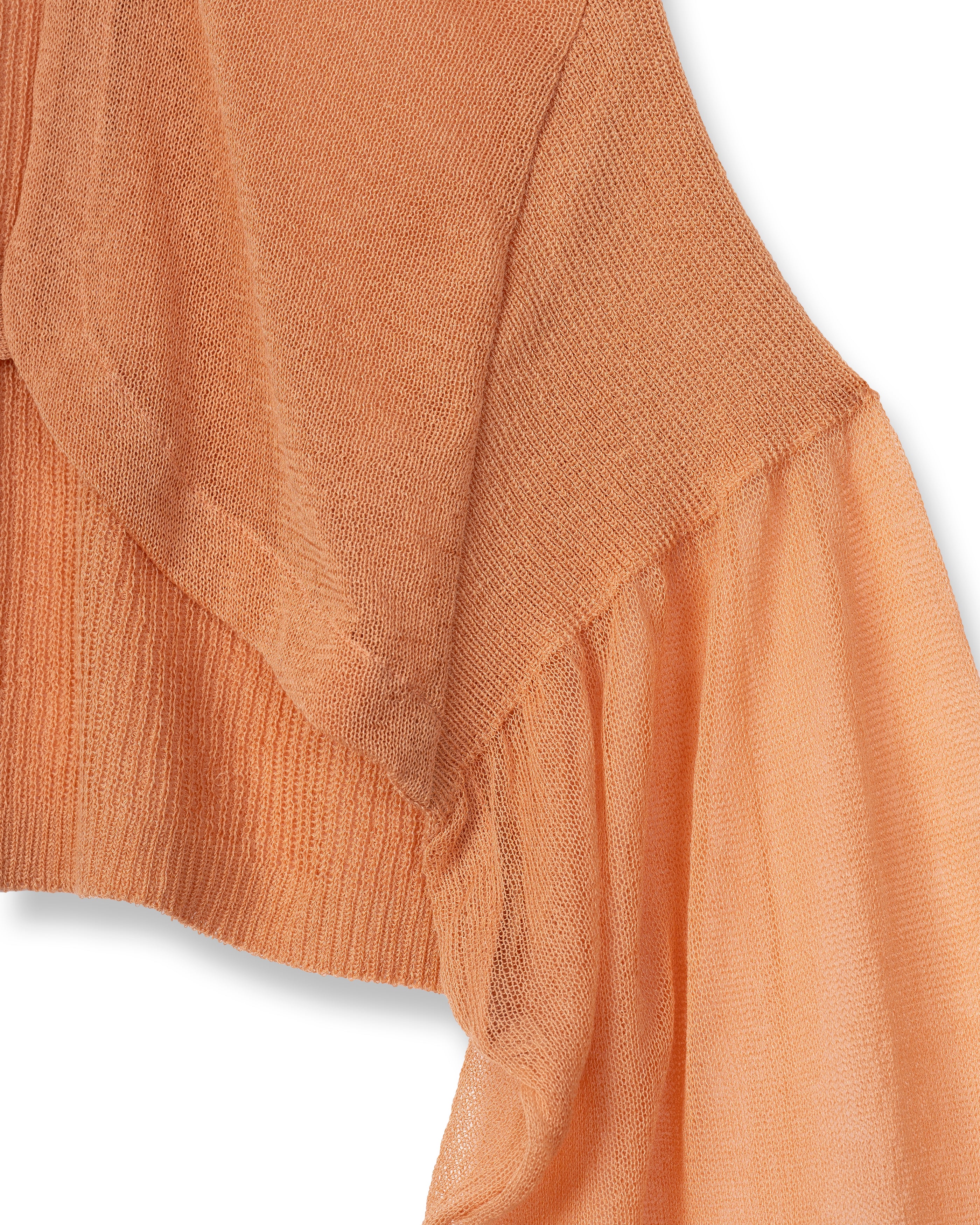 SHEER PUFFED BOLERO [ORANGE]