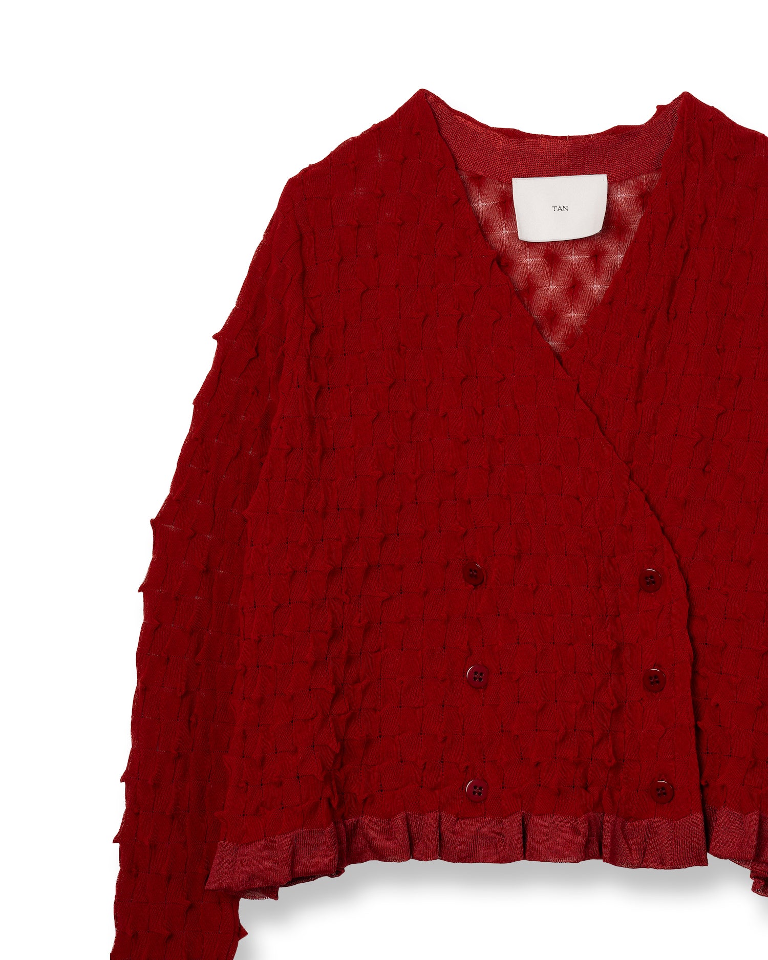 TINY HORNS CARDIGAN [RED]