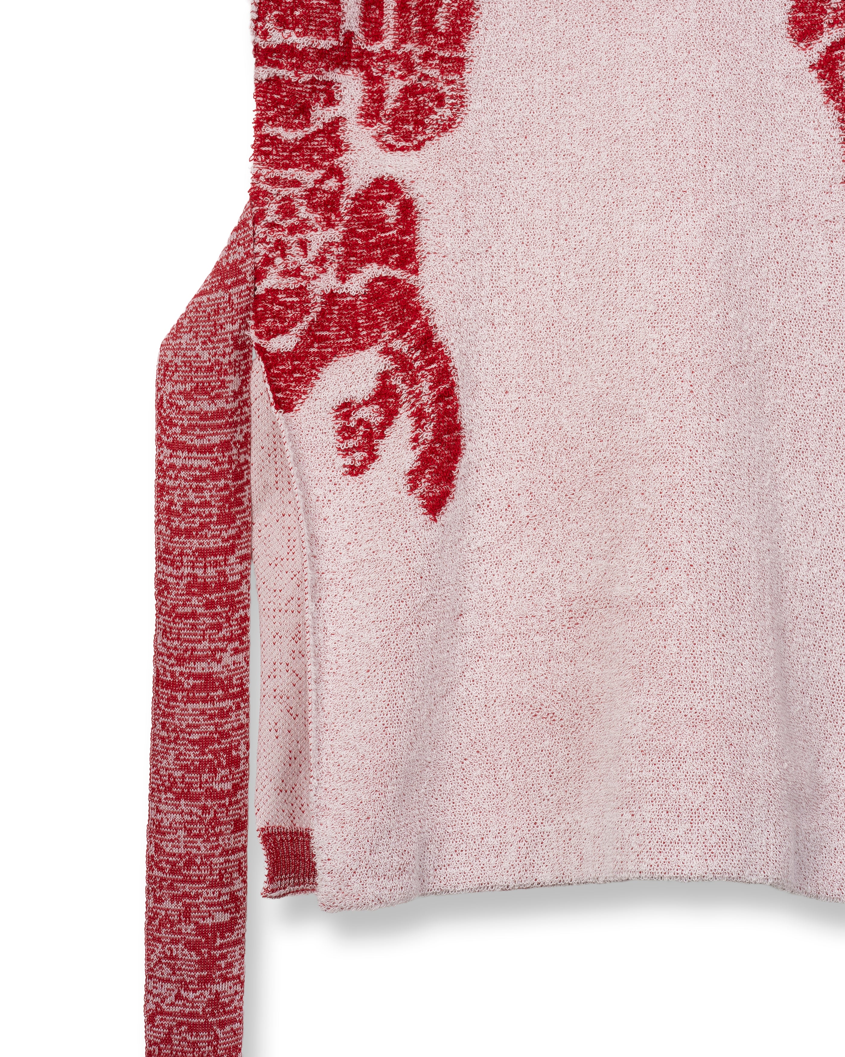 DREAMY HORSE KNITTED TUNIC [RED]