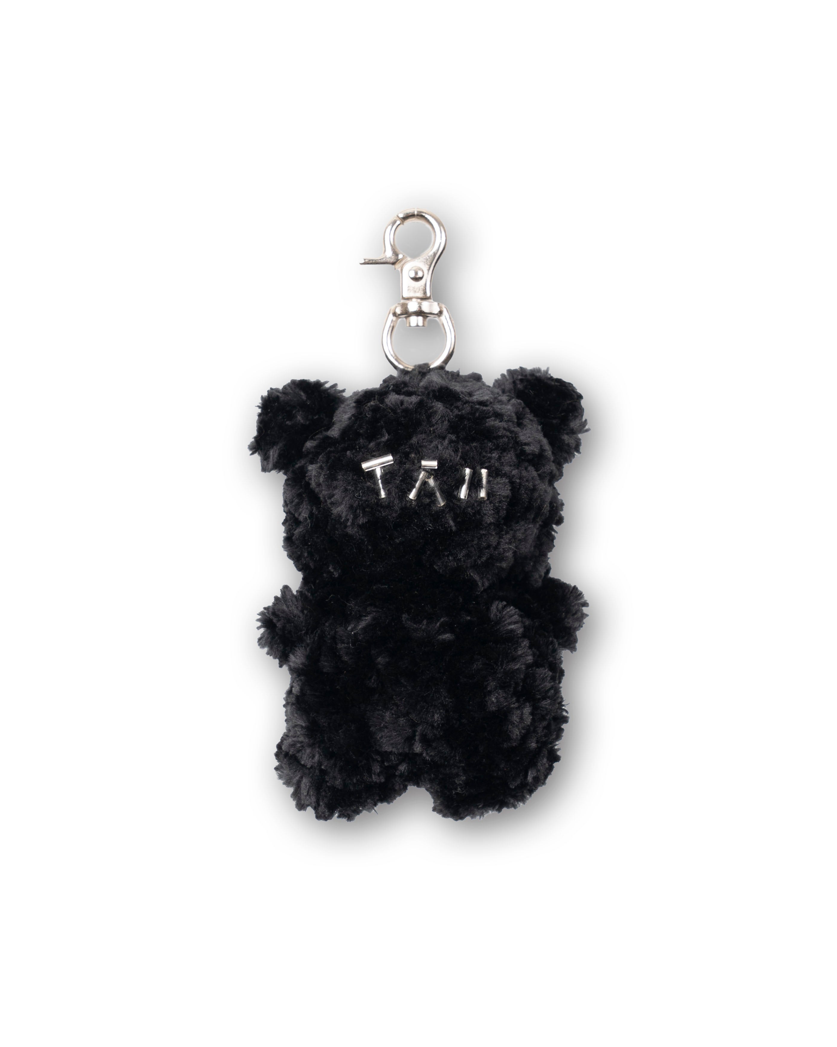 TAN HAND-KNITTED MASCOT CHARM　　※Pre order※[BLACK]