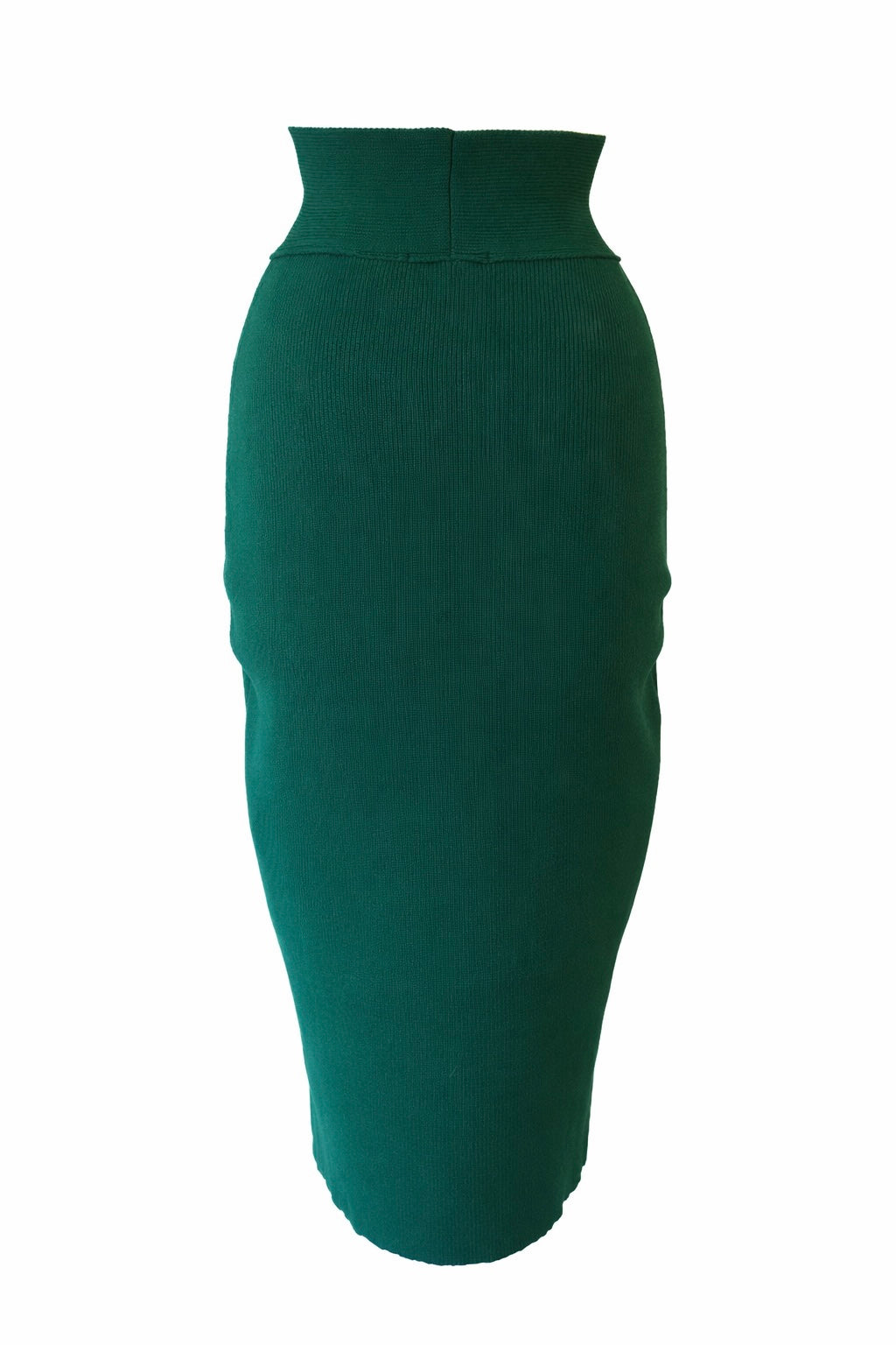 LONG TAIL RIB SKIRT[GREEN]