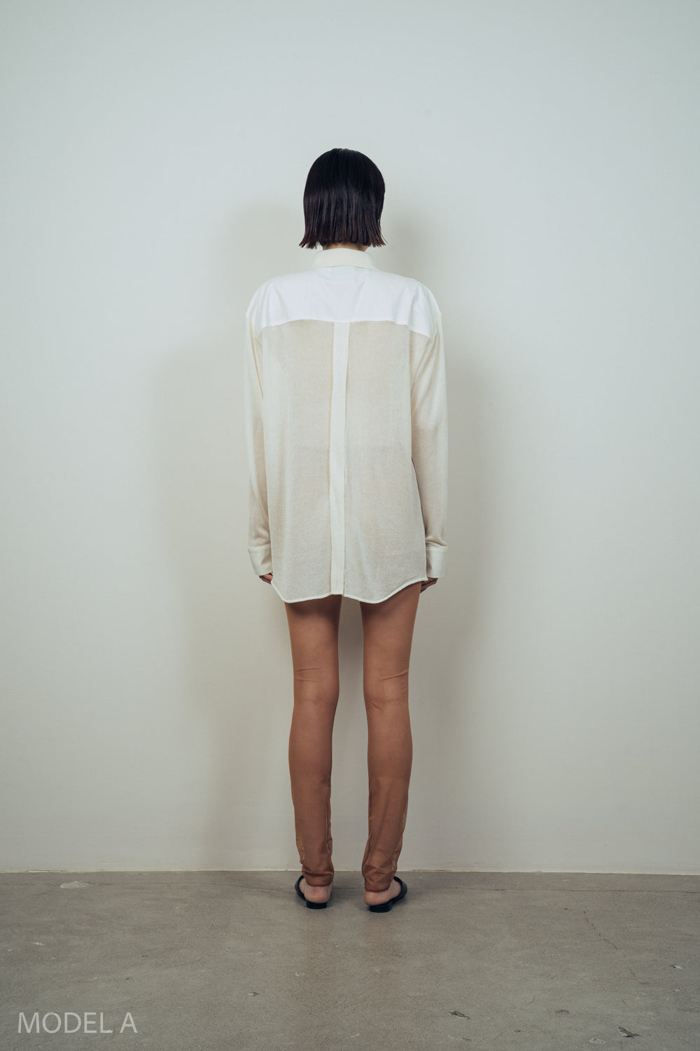 OVERSIZED WORK SHIRT [IVORY]