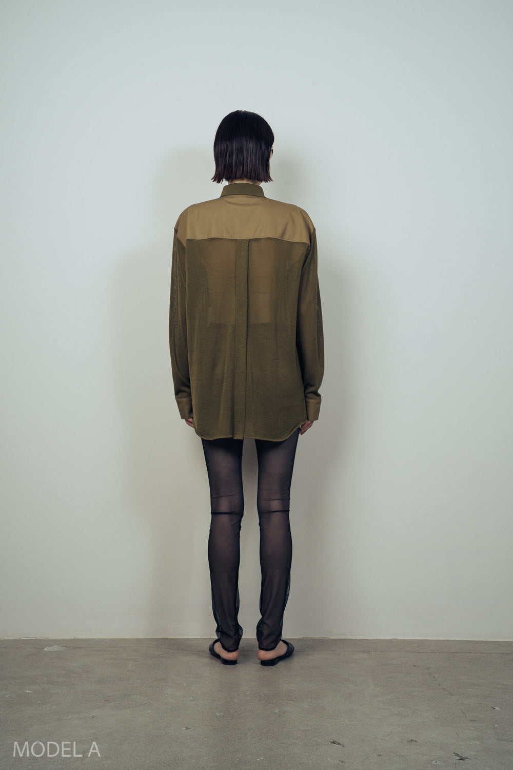 OVERSIZED WORK SHIRT [KHAKI]