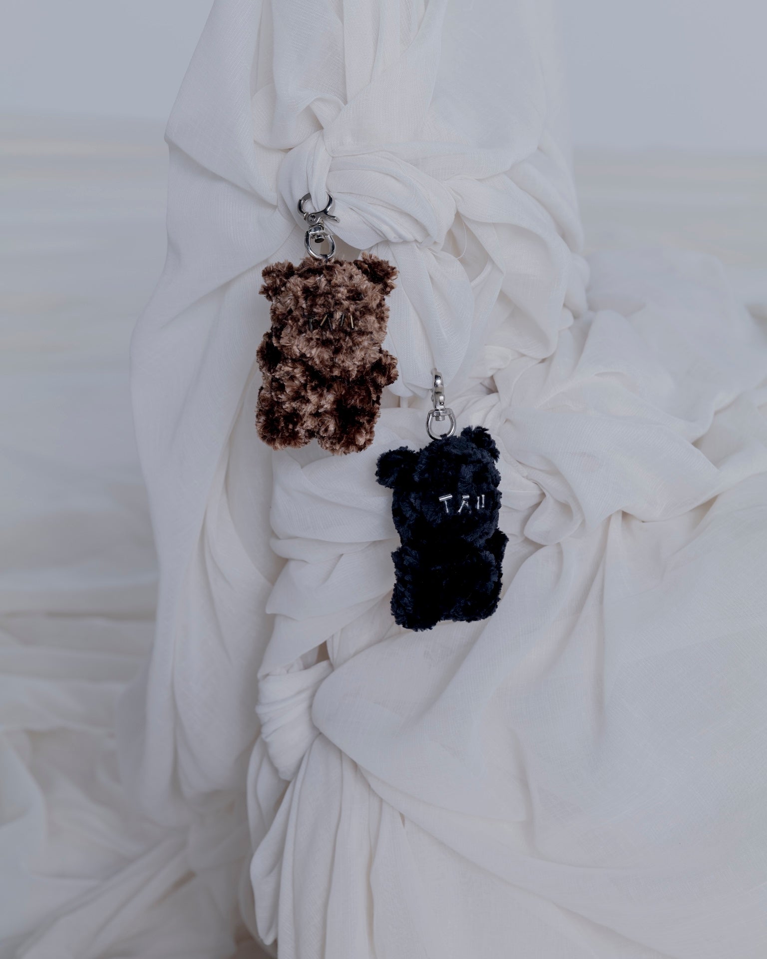 TAN HAND-KNITTED MASCOT CHARM　　※Pre order※[BROWN]