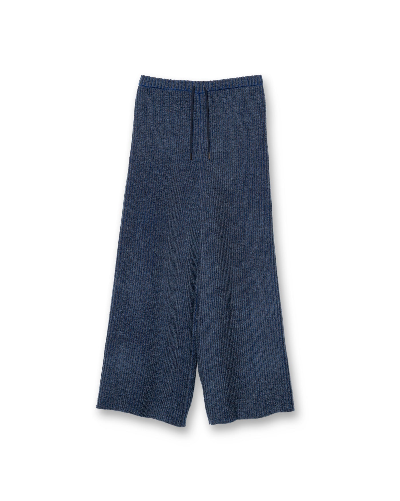 CORDUROY KNIT TUBETOP / PANTS [VELVET BLUE]