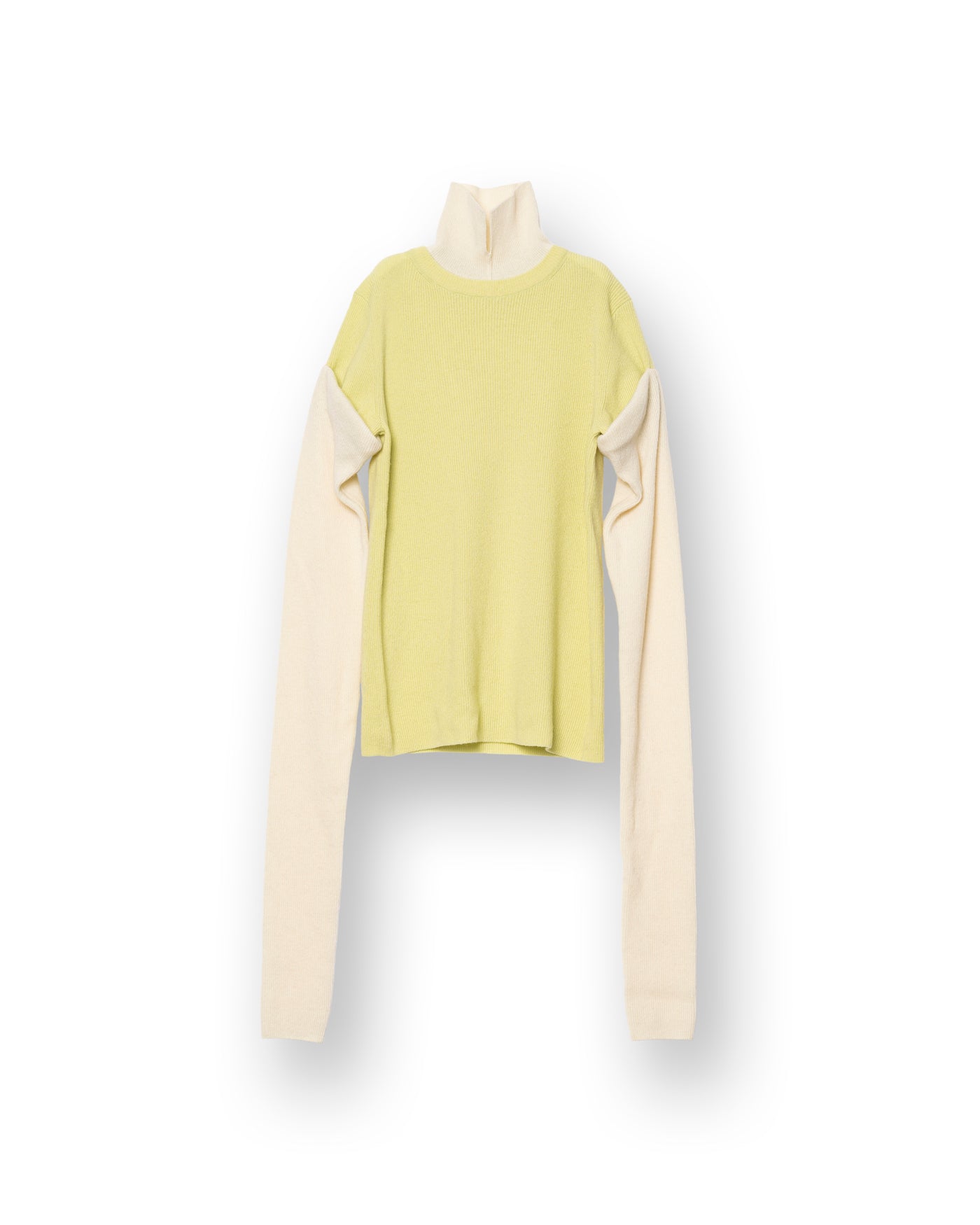 LONG SLEEVES SWEATER [PALE GREEN]