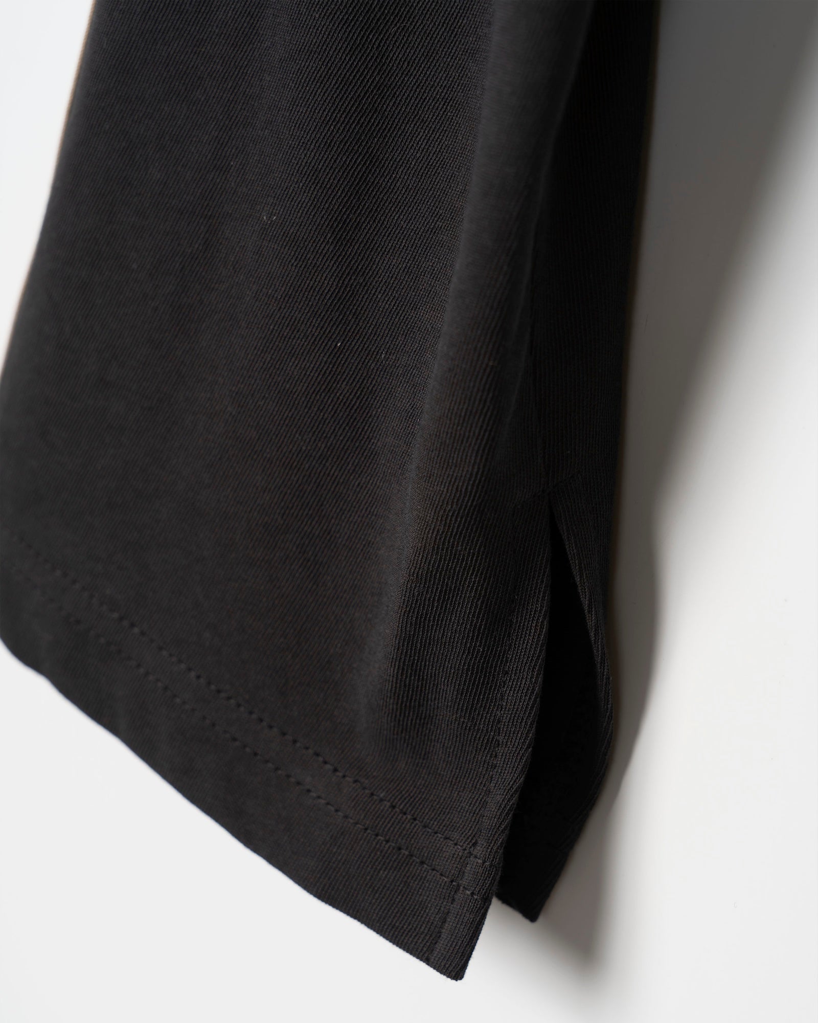 SATIN PANEL CUTSEW 2PIECE [CHARCOAL]