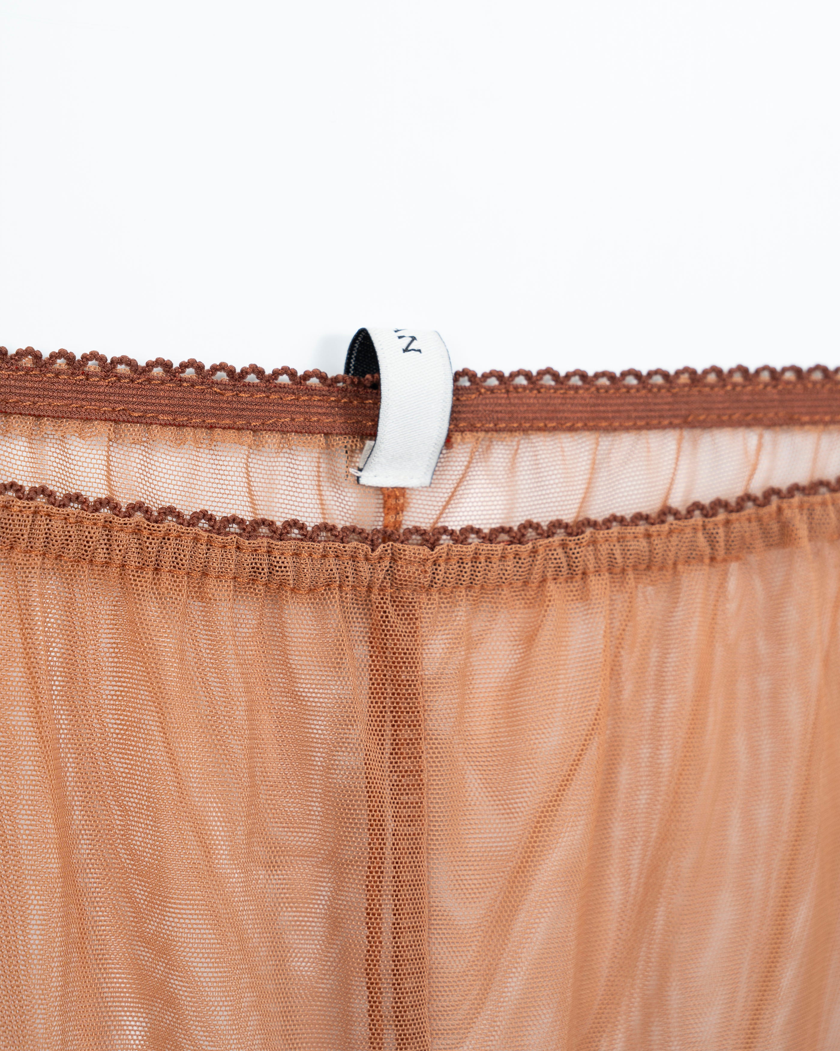 SHEER LEGGINGS [BEIGE]