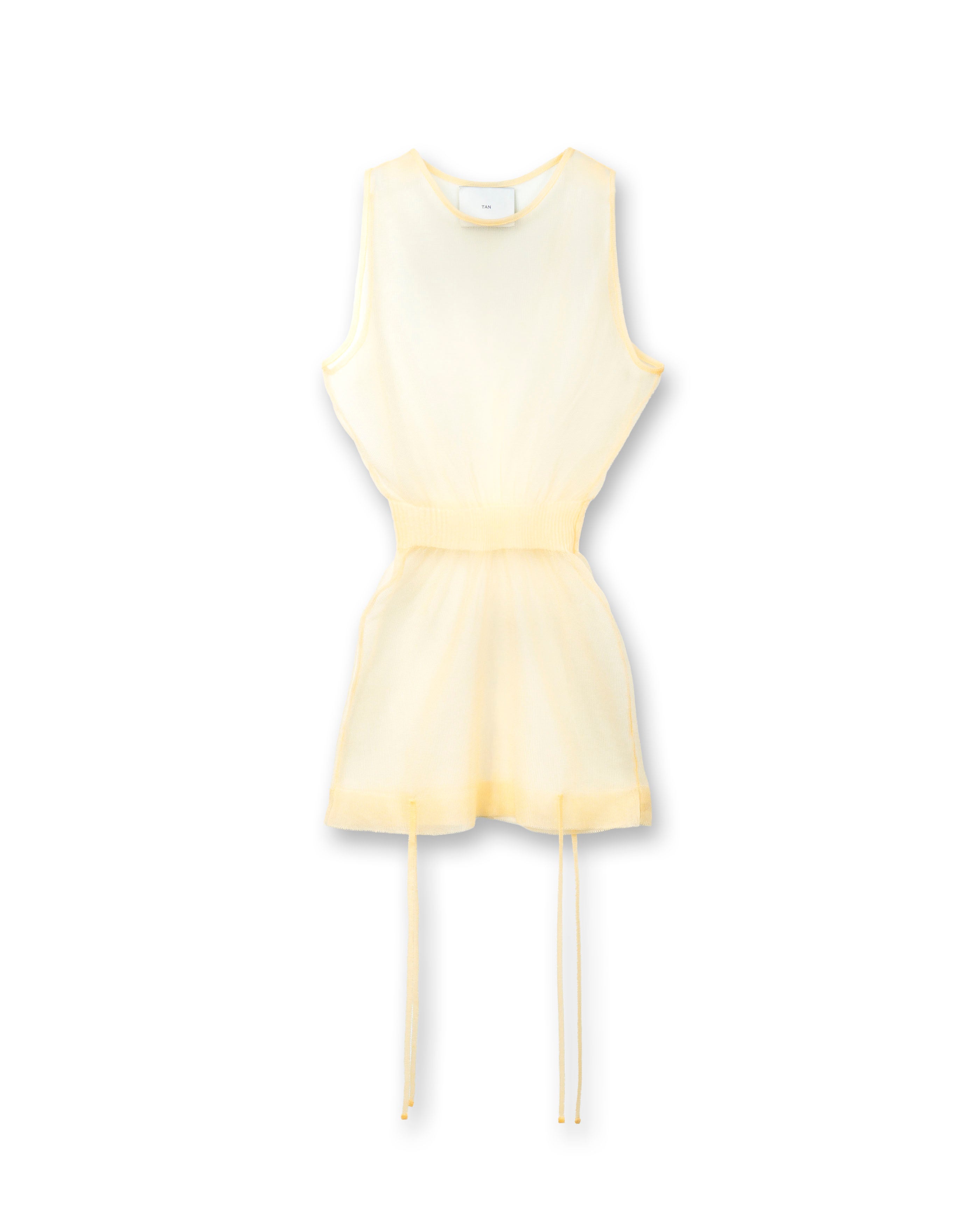 2WAY SHEER TOPS [CREAM]