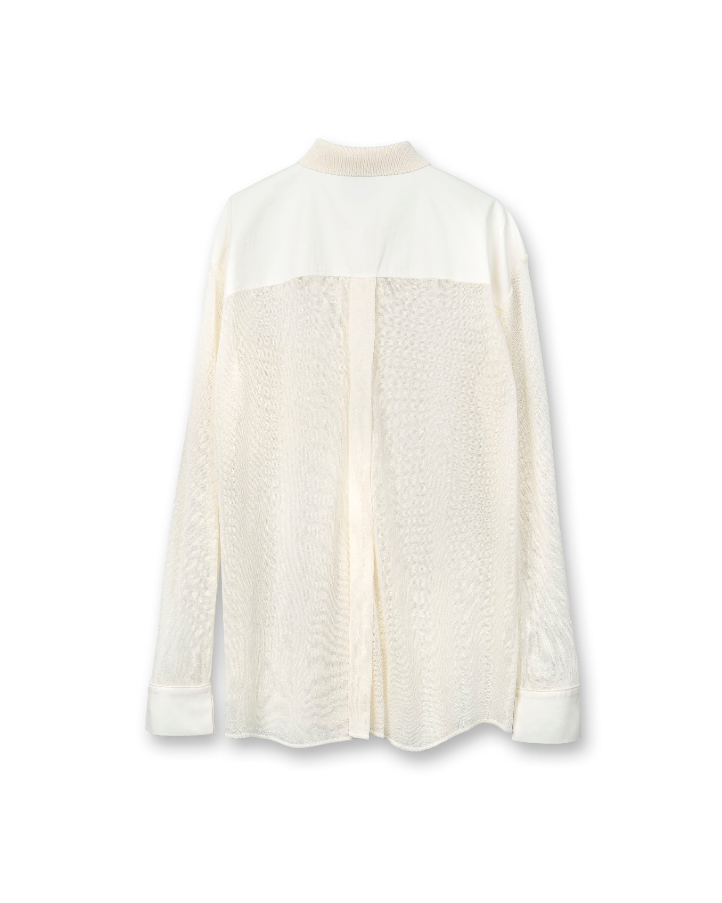 OVERSIZED WORK SHIRT [IVORY]