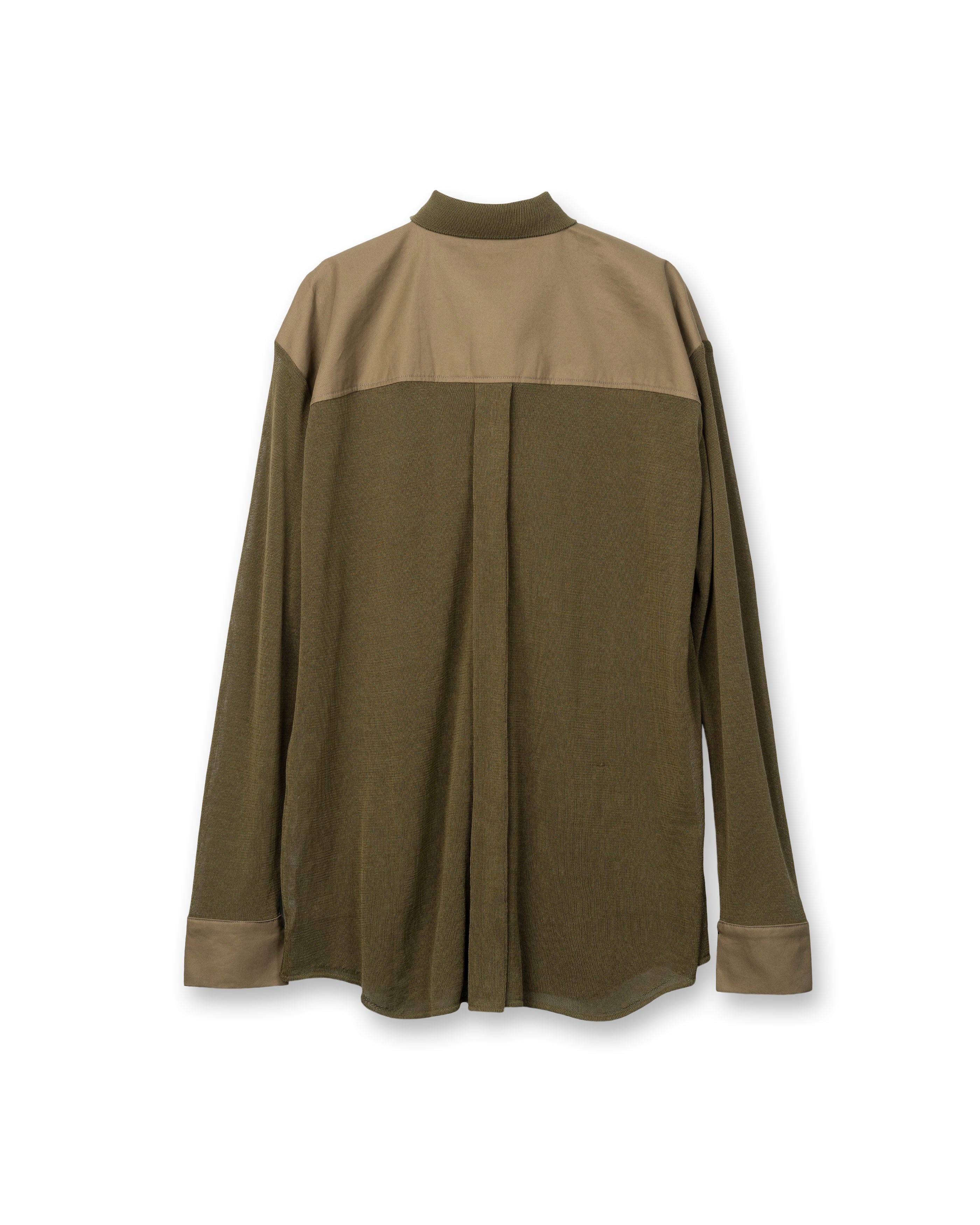 OVERSIZED WORK SHIRT [KHAKI]