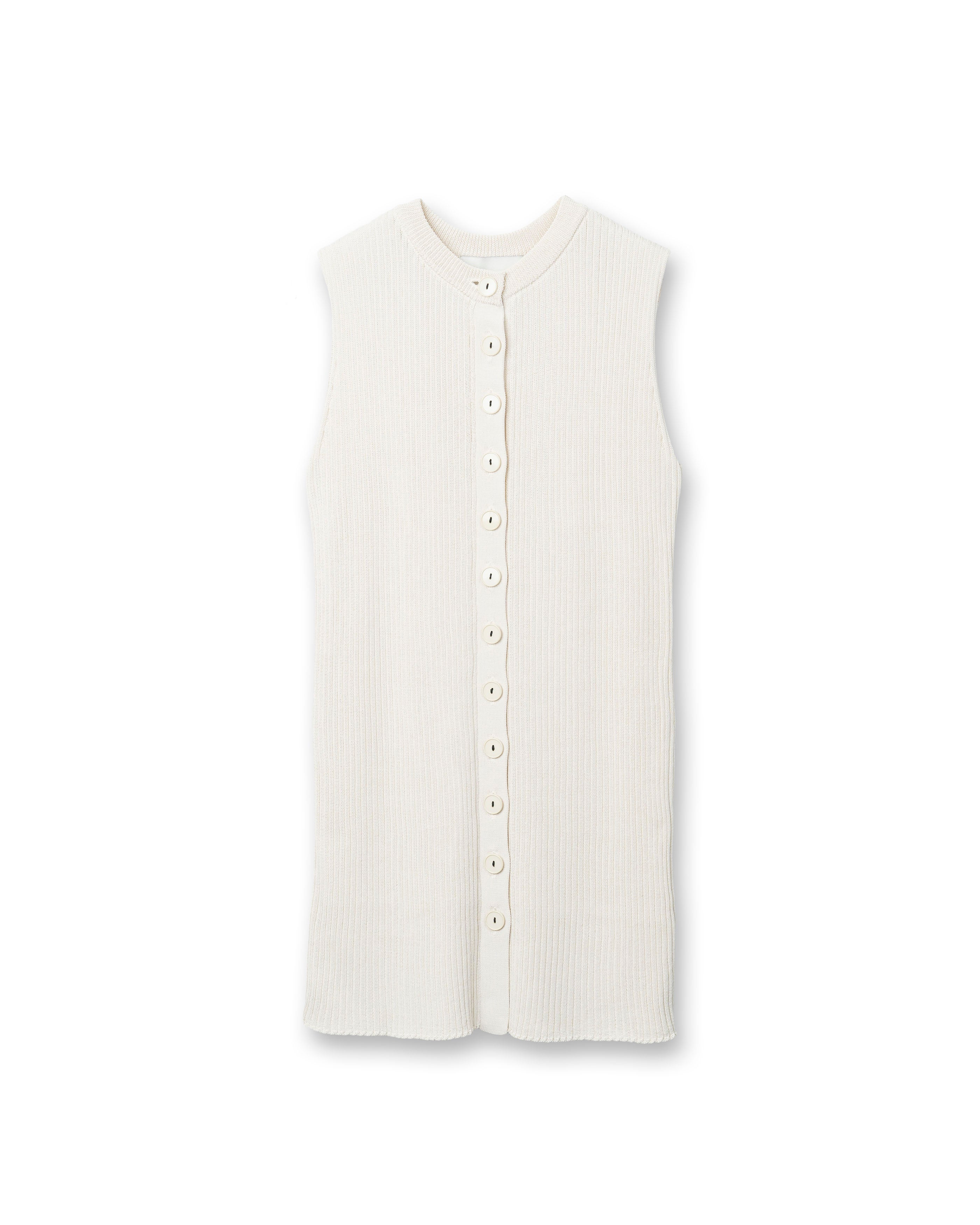 2PIECE CREPE CARDIGAN [IVORY]