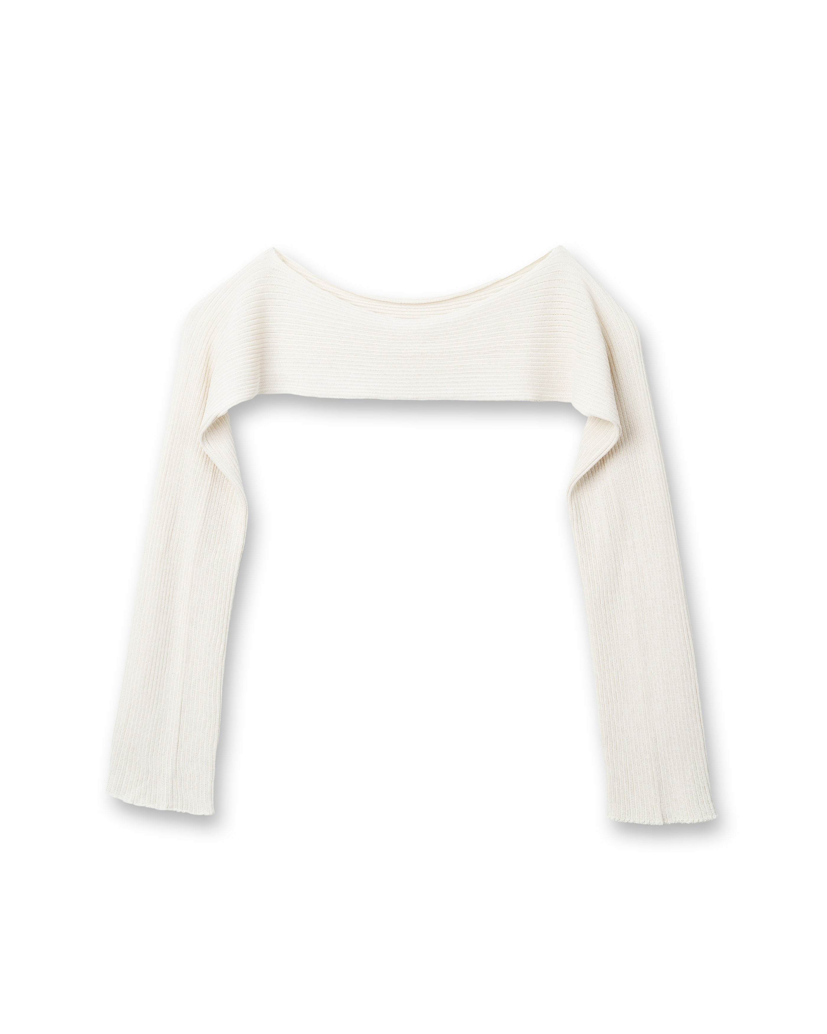 2PIECE CREPE CARDIGAN [IVORY]