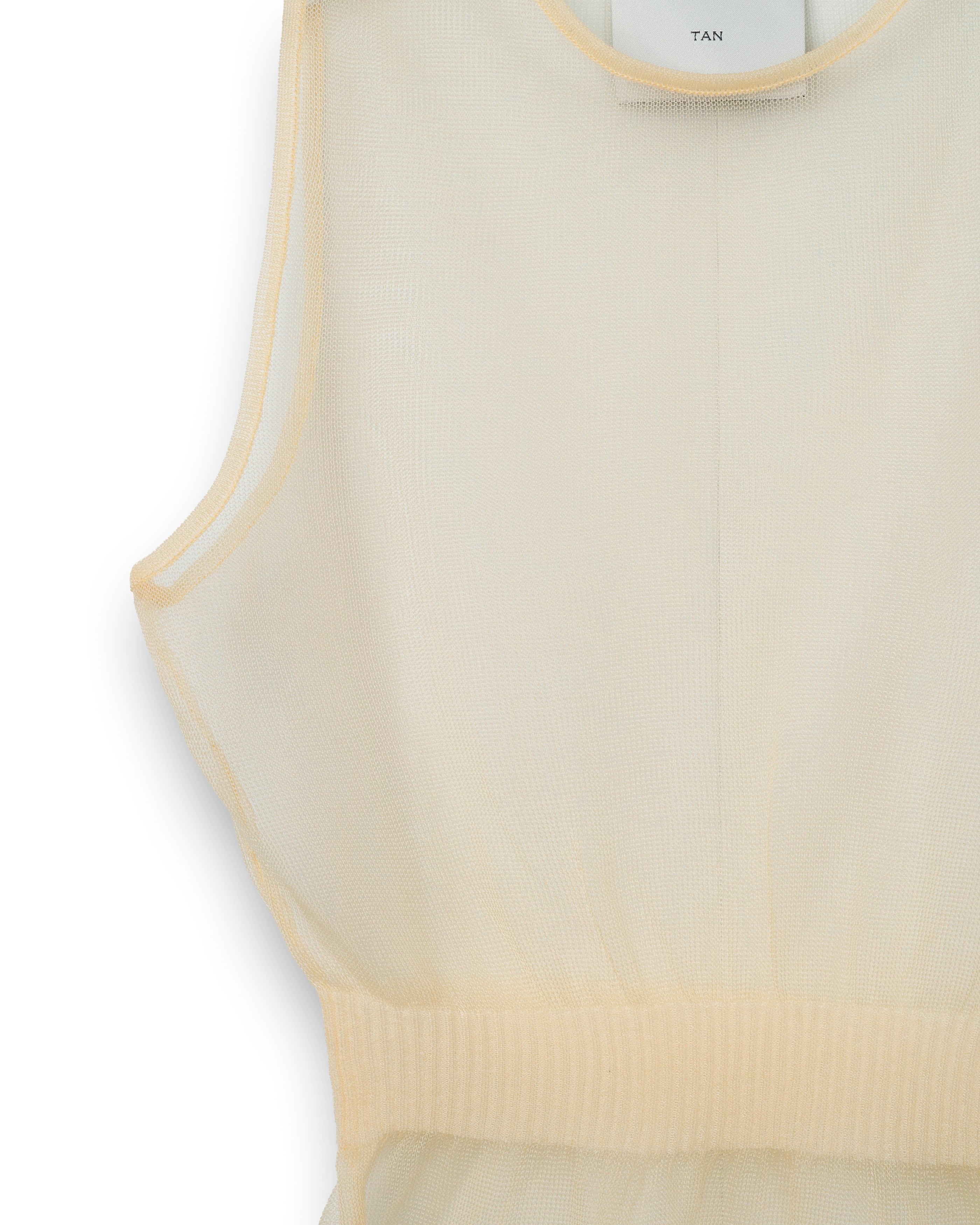 2WAY SHEER TOPS [CREAM]