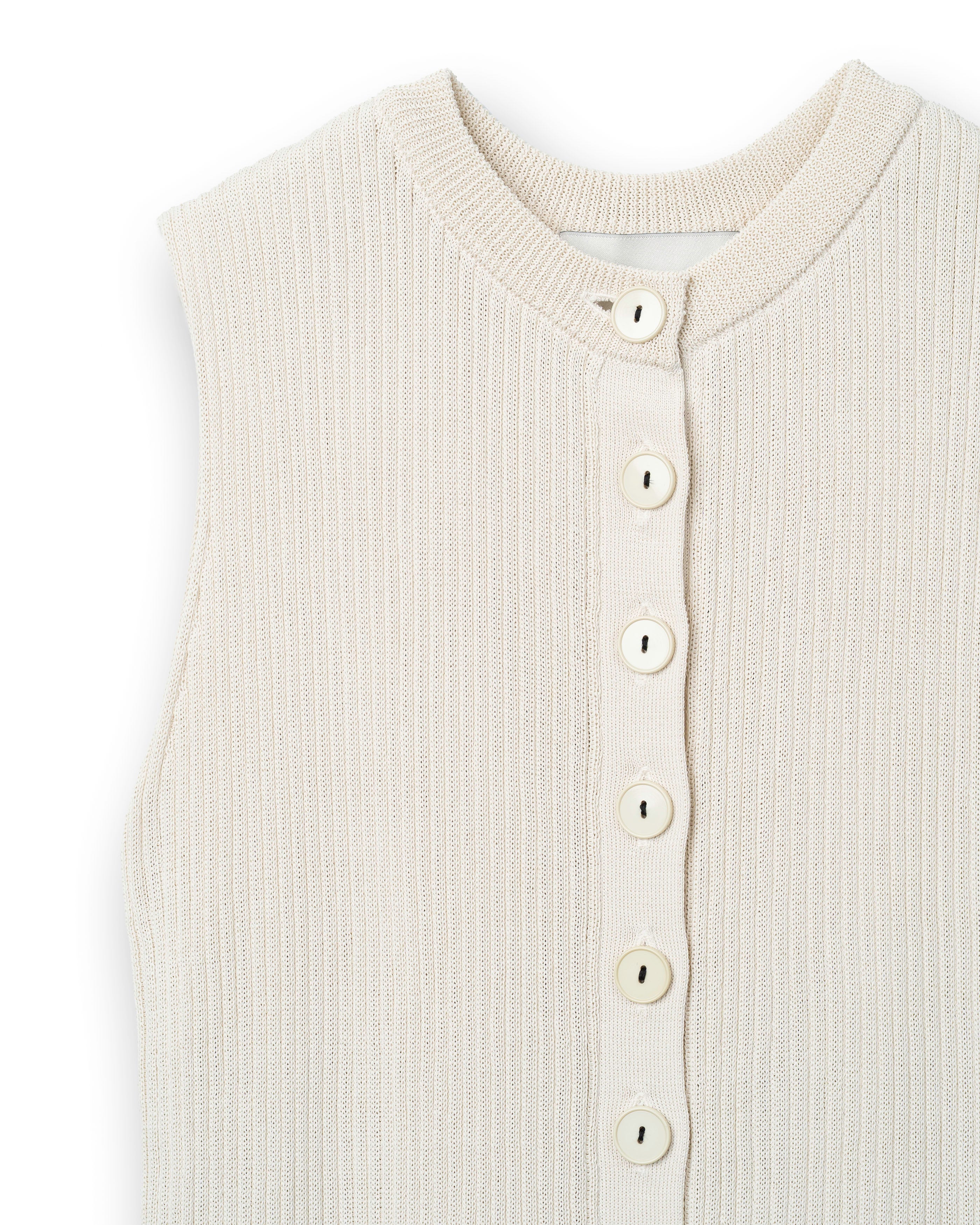 2PIECE CREPE CARDIGAN [IVORY]
