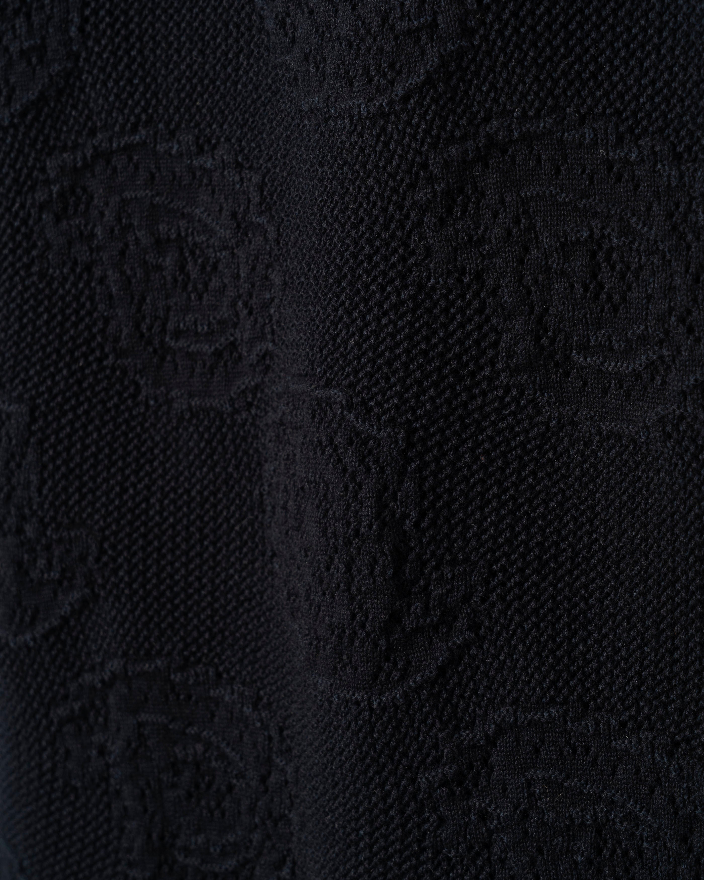 PAISLEY KNIT TANK TOP [BLACK]