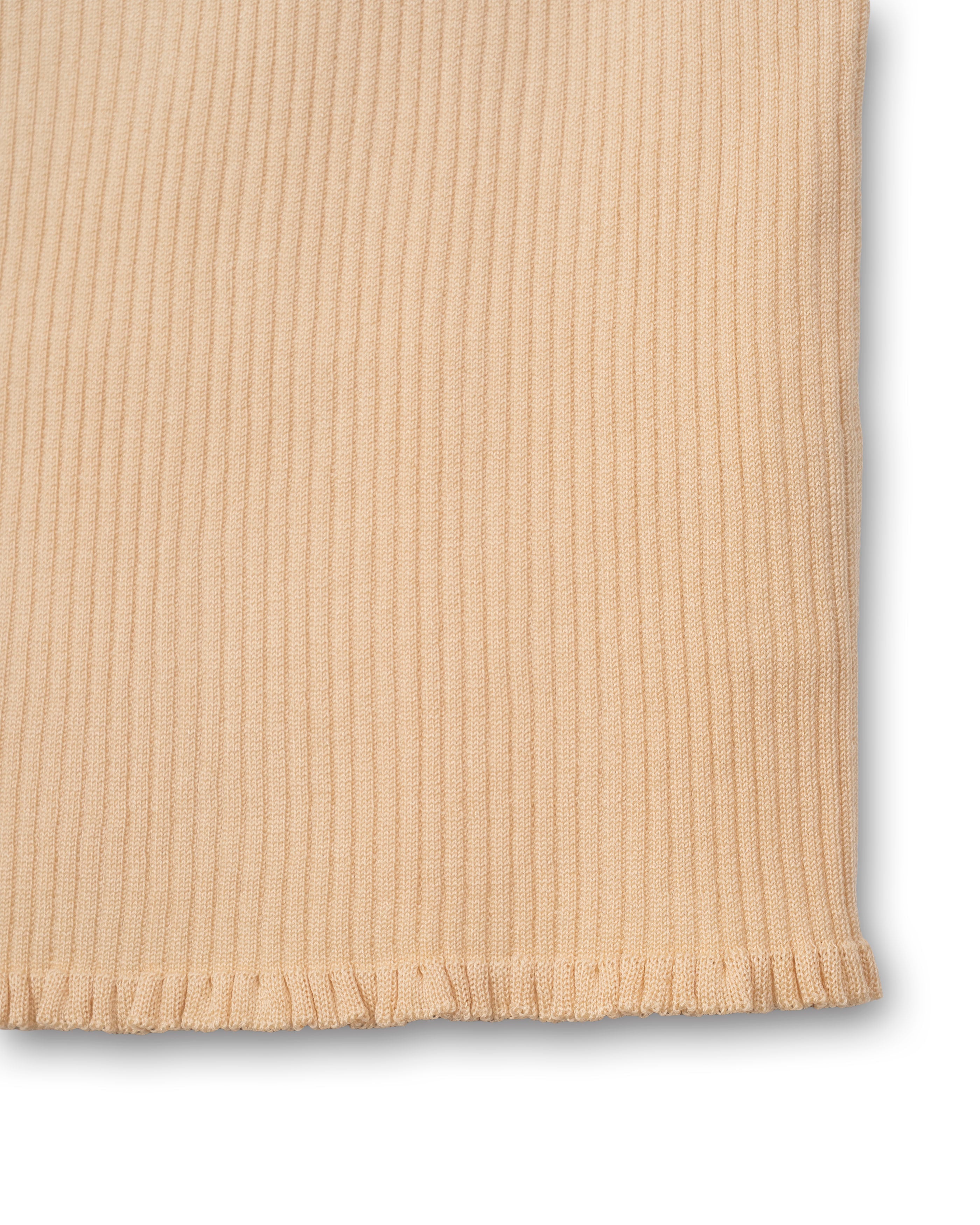FRILL RIB CAMISOLE [CREAM]