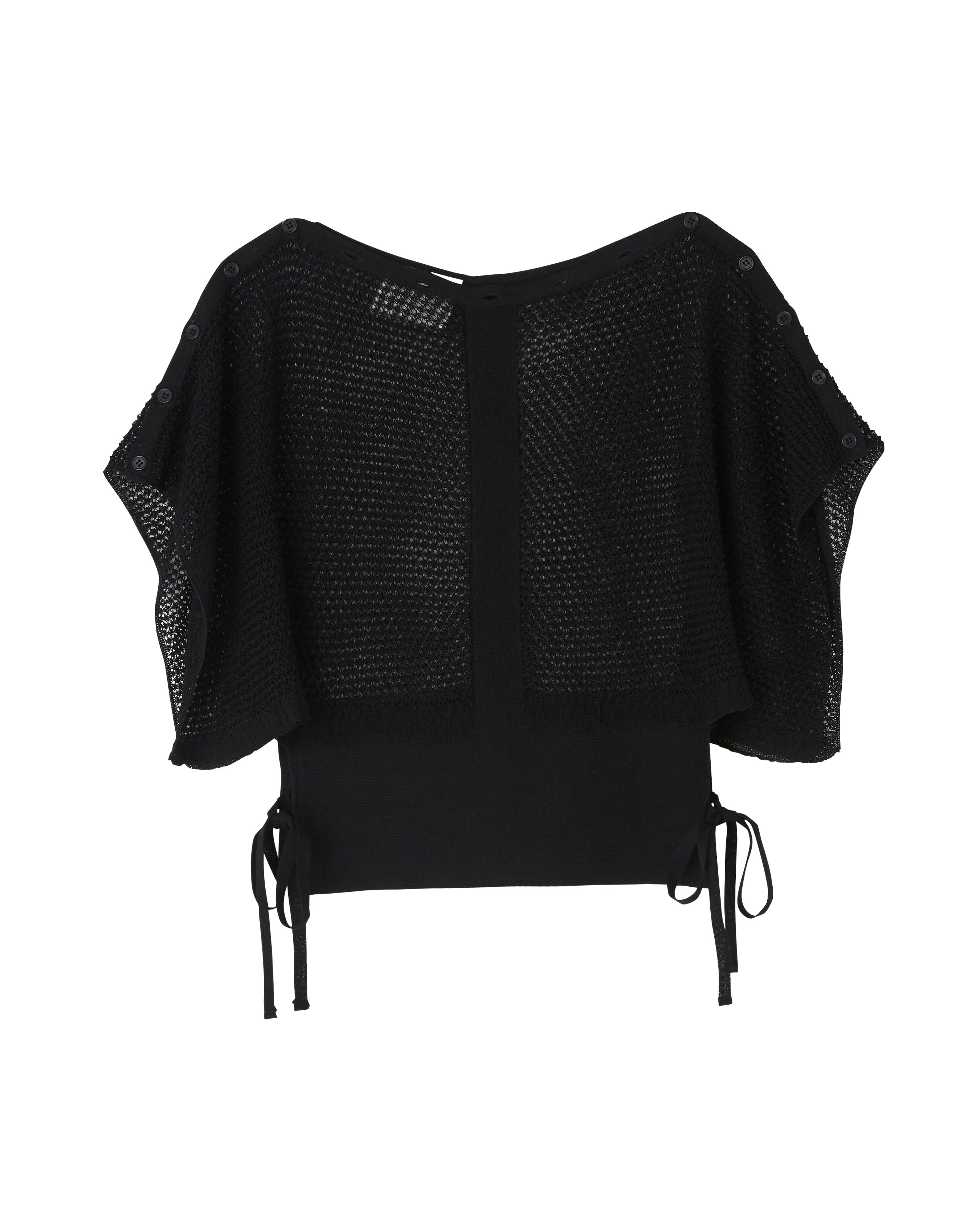 MESH LINEN CD[BLACK]
