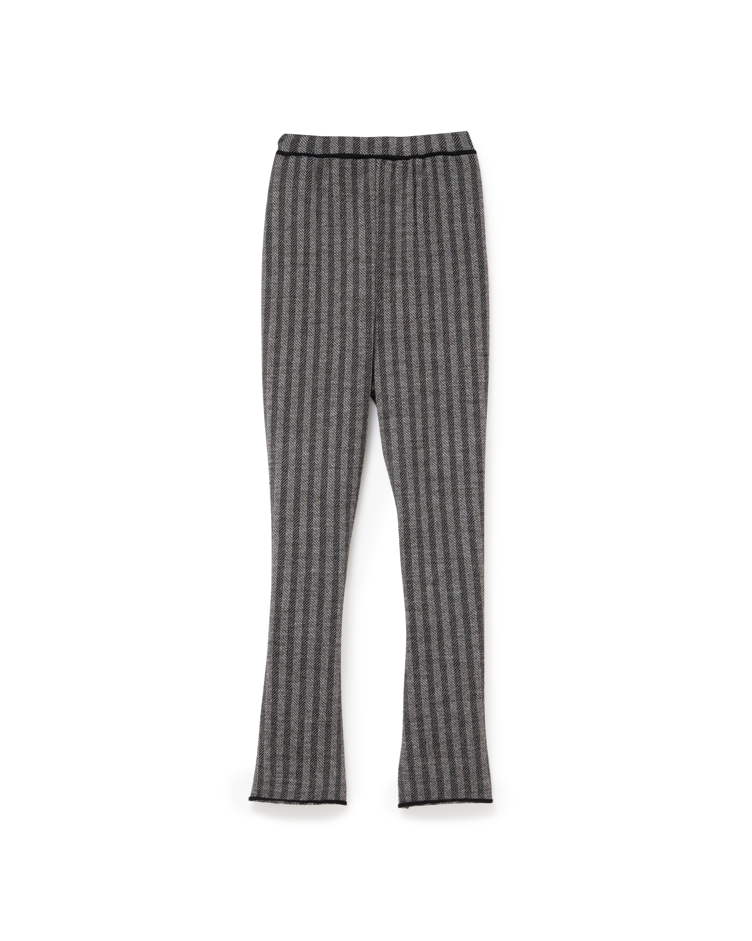 HERRINGBORN PANTS [BLACK]